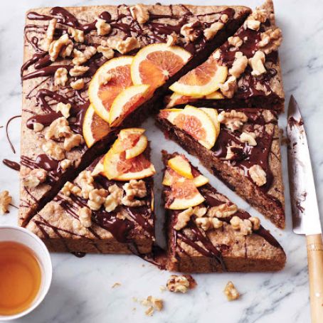 Chocolate-Walnut Passover Cake