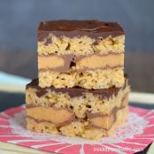 Peanut Butter Cup Rice Krispie Treats