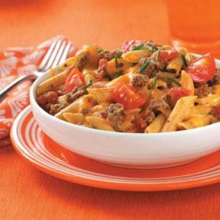 Family-Favorite Cheeseburger Pasta