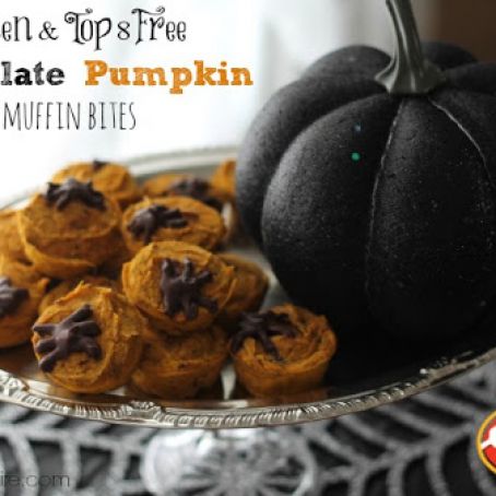 Chocolate Pumpkin Muffin Bites {Gluten & Top 8 Free}