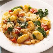 Gnocchi with White Beans Skillet