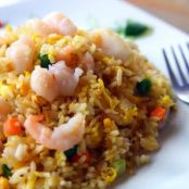 CHAW FAN CON CAMARONES