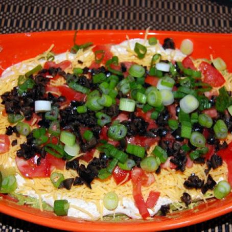 Appetizers - Layered Bean Dip
