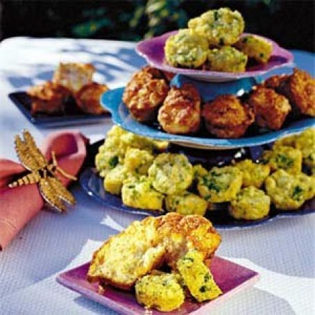 Ham and Cheddar Muffins