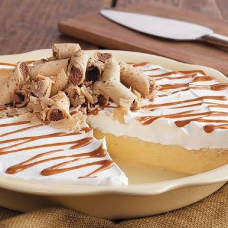 Dulce de Leche Banana Rum Pie