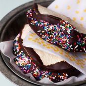 Chocolate-Ice Cream Tacos