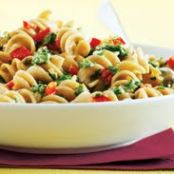 Cheesy Spinach Pasta Toss