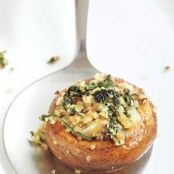 Stuffed Mushrooms With Spinach