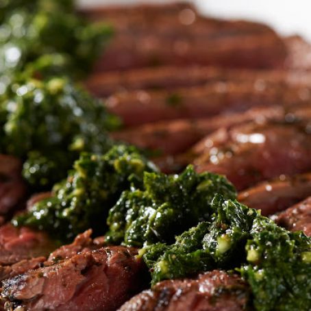 Grilled Chimichurri Flank Steak