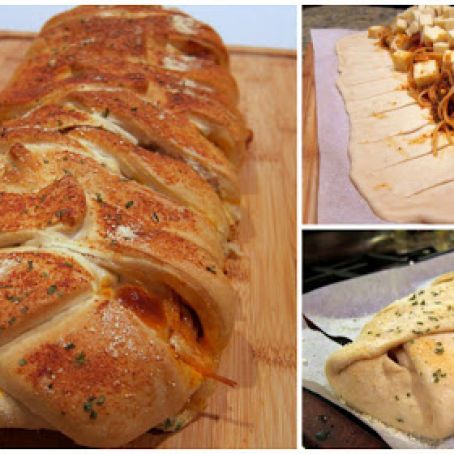 Braided Spaghetti Bread