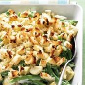 Green Bean and Artichoke Casserole