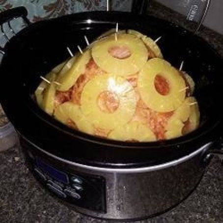 Slow Cooker Brown Sugar Ham
