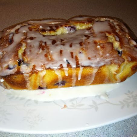 Lemon Blueberry Yogurt Cake