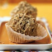 Banana Nut Muffins with Oat Streusel