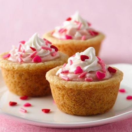 Strawberry Cream Cheese Cookie Tarts