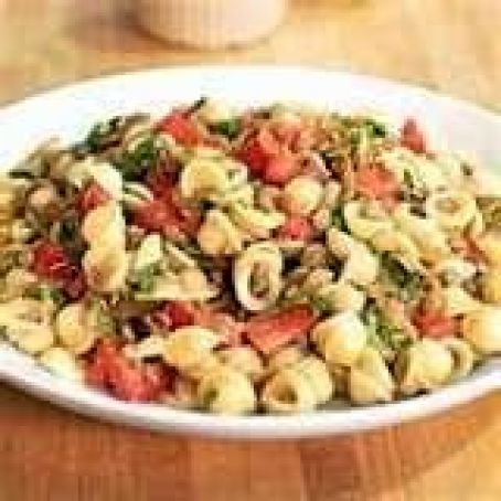 Pasta with Lentils and Arugula