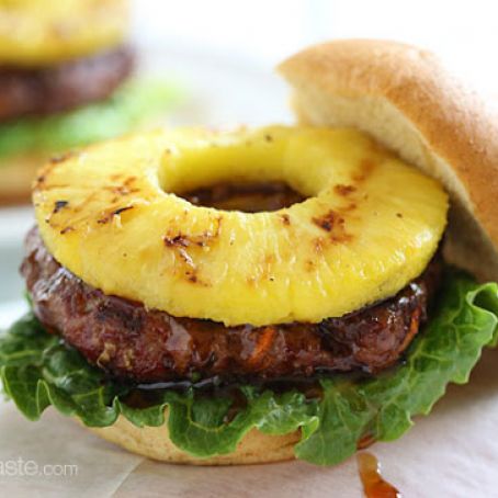 Grilled Hawaiian Turkey Burger