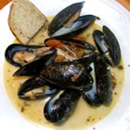Mussels a la Mariniere