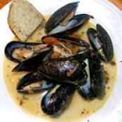 Mussels a la Mariniere