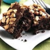 Fudgy-Caramel Cashew Brownies
