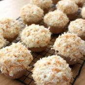 Coconut Cupcakes with Coconut Frosting