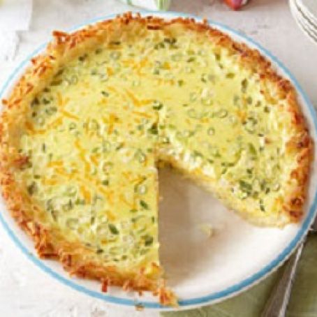Potato-Crusted Quiche