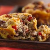 Impossibly Easy Mini Greek Burger Pies