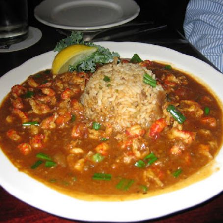 Crawfish or Shrimp Étouffée