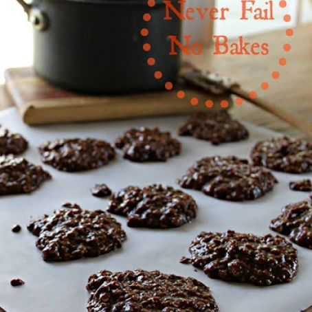 NO Bake Cookies