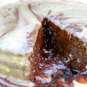 Paleo LAYERED CHOCOLATE CARAMEL CAKE (GRAIN FREE)