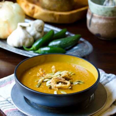 Spicy Pumpkin Soup Recipe