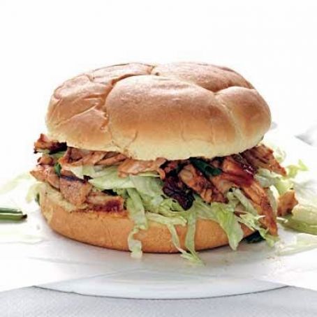 Tex-Mex Pulled Turkey Sandwhich
