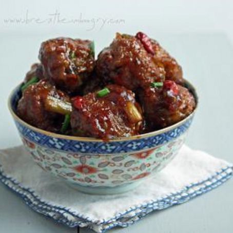 Just Like China Buffet General Tso's Meatballs