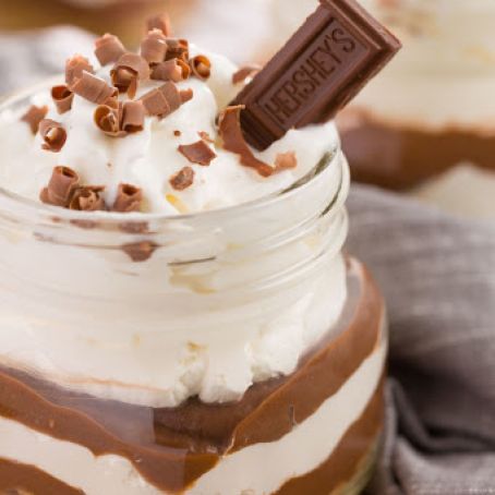 Chocolate Cream Pie in a Jar