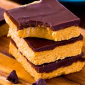 No-Bake Chocolate Peanut Butter Bars