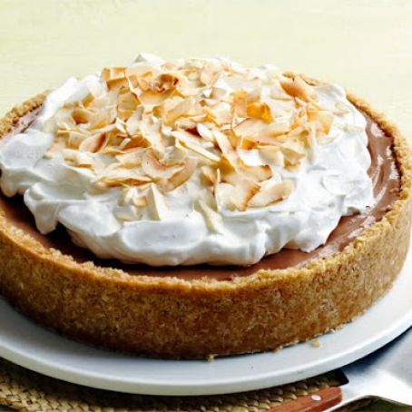 Chocolate-Banana Ice Cream Pie