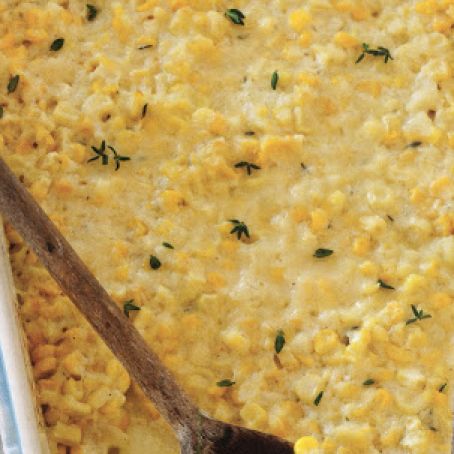 Corn, Baked Creamed