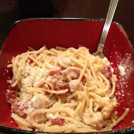 Chicken Carbonara Deluxe