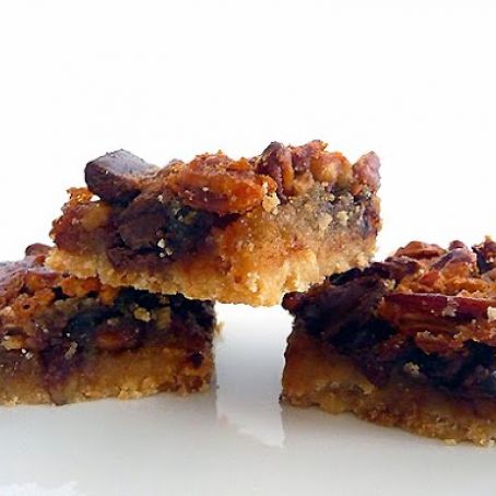 Chunky Pecan Pie Bars