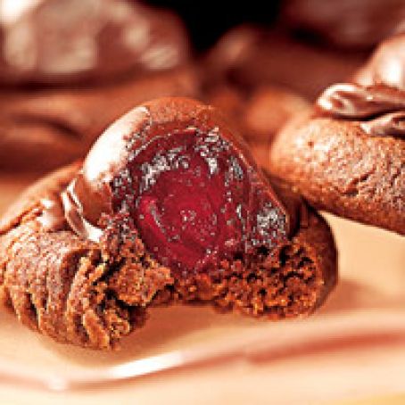 Chocolate-Covered Cherry Cookies