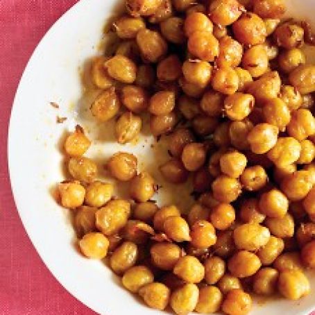 Spicy Roasted Chickpeas