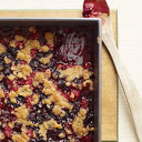 Weight Watchers Mixed Berry Crumble