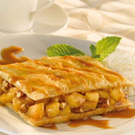 Caramel Apple & Pecan Napoleons