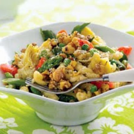 Pasta Primavera with Walnuts