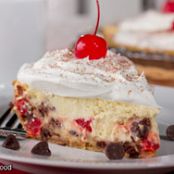 Chocolate Cherry Cheesecake