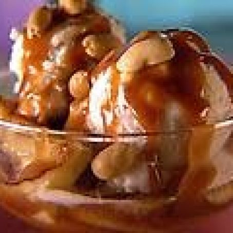 Caramel Apple Sundaes