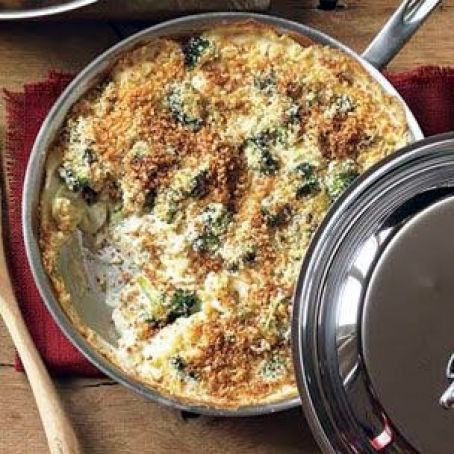 Golden Broccoli Gratin
