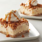 Frozen Caramel-Apple Crunch Cake