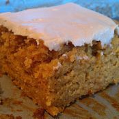 Pumpkin Bars with Maple Cream Cheese Icing