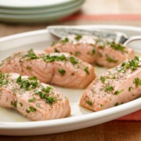 Easy Salmon with Lemon and Capers